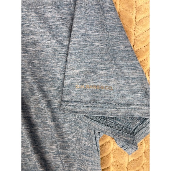 G.H. Bass & Co. Mens Blue Short Sleeve ‎ Polo Performance Shirt Size XL - Picture 3 of 12